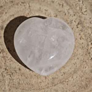 CORAZÓN CUARZO CRISTAL DE ROCA